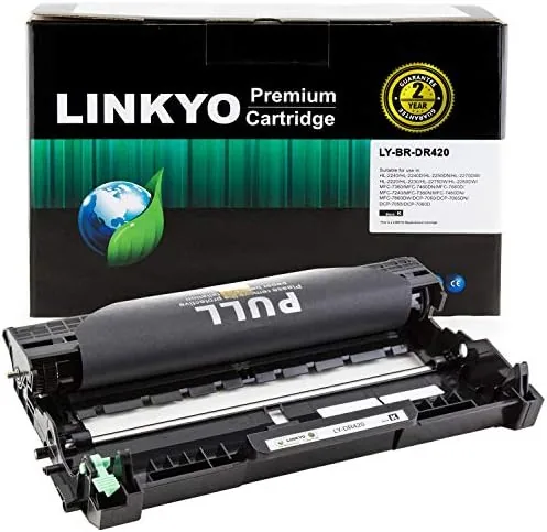 linkyo compatible drum unit replacement for brother dr420 dr 420