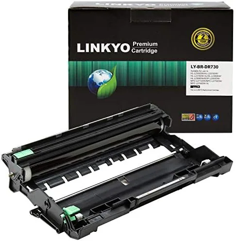 linkyo compatible printer drum unit replacement for brother dr730 dr 730